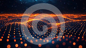 Abstract Digital Landscape