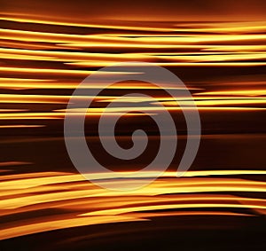 Abstract glowing light motion