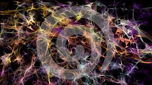 abstract glowing multicolored background - digital mesh design wallpaper