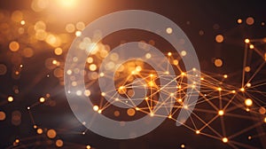 Abstract Golden Network: Data Connection, Technology Background, Blockchain