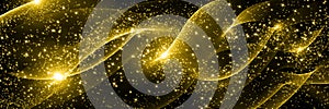 Abstract gold background