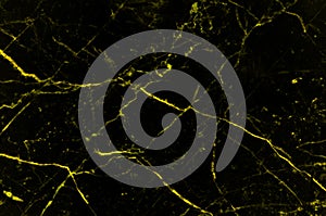 Abstract gold and dark marble texture