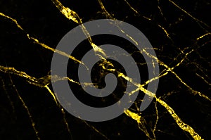 Abstract gold and dark marble texture