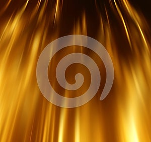 Abstract gold luxury wave layout background