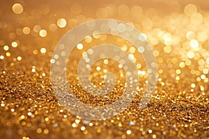 Abstract gold sparkling glitter background photo
