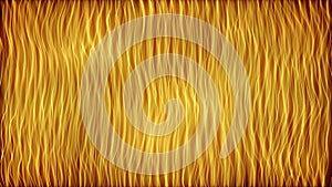 Abstract Gold Strings Waving Fx Background Loop