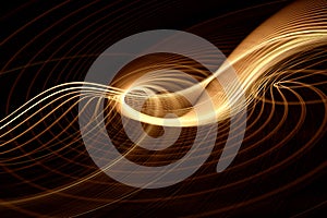 Abstract golden background