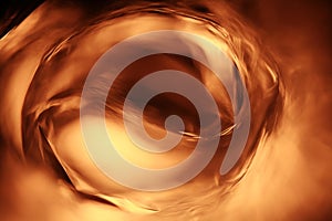 Abstract golden background of fire