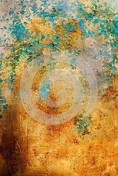 Abstract golden background texture