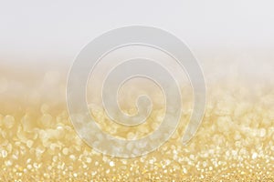 Abstract golden glitter background