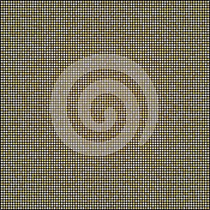 Abstract golden halftone pattern. Gold polka dot