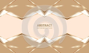 Abstract golden luxury background. Elegant luxuriant abstract background design template.