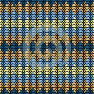 Seamless golden squares pattern