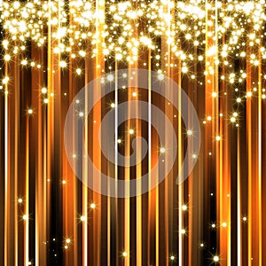 Abstract golden sparkle background
