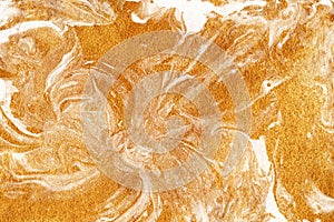 Abstract golden texture.