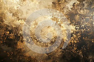 Abstract golden texture background