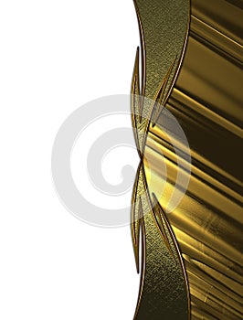 Abstract golden texture with patterns. Element for design. Template for design. copy space for ad brochure or announcement invitat