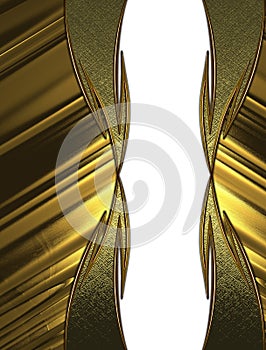 Abstract golden texture with patterns. Element for design. Template for design. copy space for ad brochure or announcement invitat