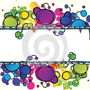 Abstract gorizontal design background