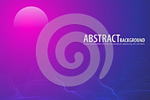 abstract gradient background element color web banner illustration vector concepts design 09