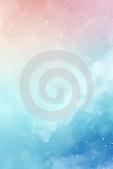 Abstract gradient background in pastel colors. Winter, snow theme. Peaceful and versatile backdrop for any creative