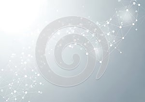 Abstract gradient background with subtle light sparkles and soft bokeh effects