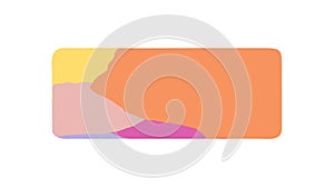 Abstract Gradient Bar, Smooth Color Transition Element, vector design Generative AI