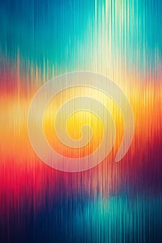 Abstract Gradient Blurred Pattern with Grainy Noise Effect