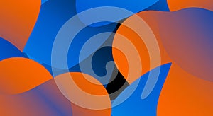 Abstract Gradient Bubbles Background