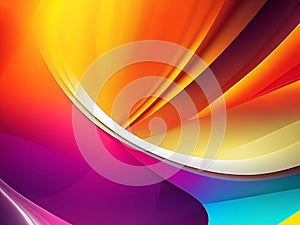 Abstract gradient colorful Background Generative AI Pro Vector