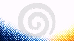 Abstract Gradient Cube Pattern Background