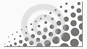 Abstract gradient dot pattern background element texture vector design Generative AI