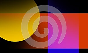 abstract gradient geometric background. dynamic shapes layout composition design