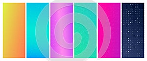 Abstract gradient geometric background with squares