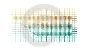 Abstract Gradient Grid Pattern, Digital Pixelated Texture, vector design Generative AI