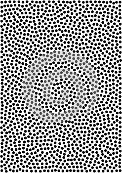 Abstract Gradient Halftone Dots Pattern Background, a4 size. A4