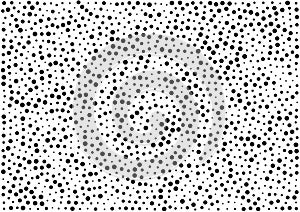Abstract Gradient Halftone Dots Pattern Background, a4 size. A4 format.