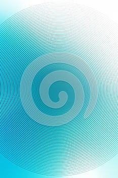 Abstract gradient radial turquoise background. texture