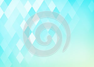 Abstract gradient rhombus background