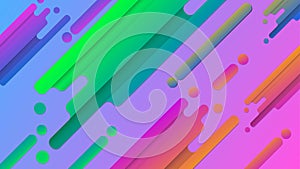 Abstract gradient shape background with purple colorful combination