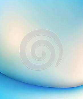 Abstract gradient smooth Blue background image by AI