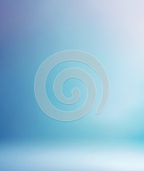 Abstract gradient smooth Blue background image by AI