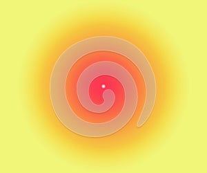 Abstract gradient smooth light yellow to light Orange to light red background image