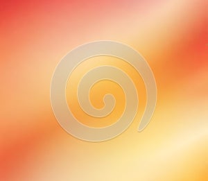 Abstract gradient smooth light yellow to light Orange to light red background image