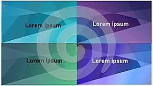 Abstract Gradient Style Background design with different color, minimal dynamic shape, 3d rendering