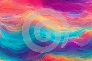 Abstract gradient texture with waves pattern, spectrum vibrant colors background