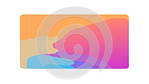 Abstract Gradient Wave Background, Modern Dynamic Design Element, vector design Generative AI