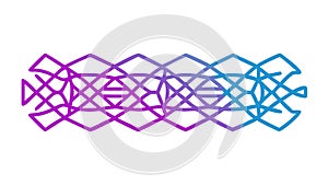 Abstract Gradient Wave Pattern, Fluid Colorful Vector Background, vector design Generative AI