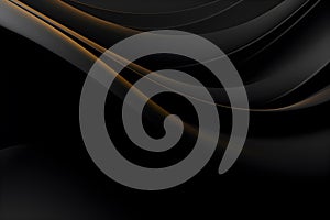 abstract graphic black wave background design