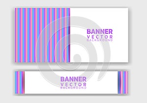 Abstract graphic design Banner. Vector banner template. Banner for website design